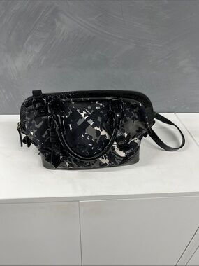 Burberry Floral Nylon Satchel